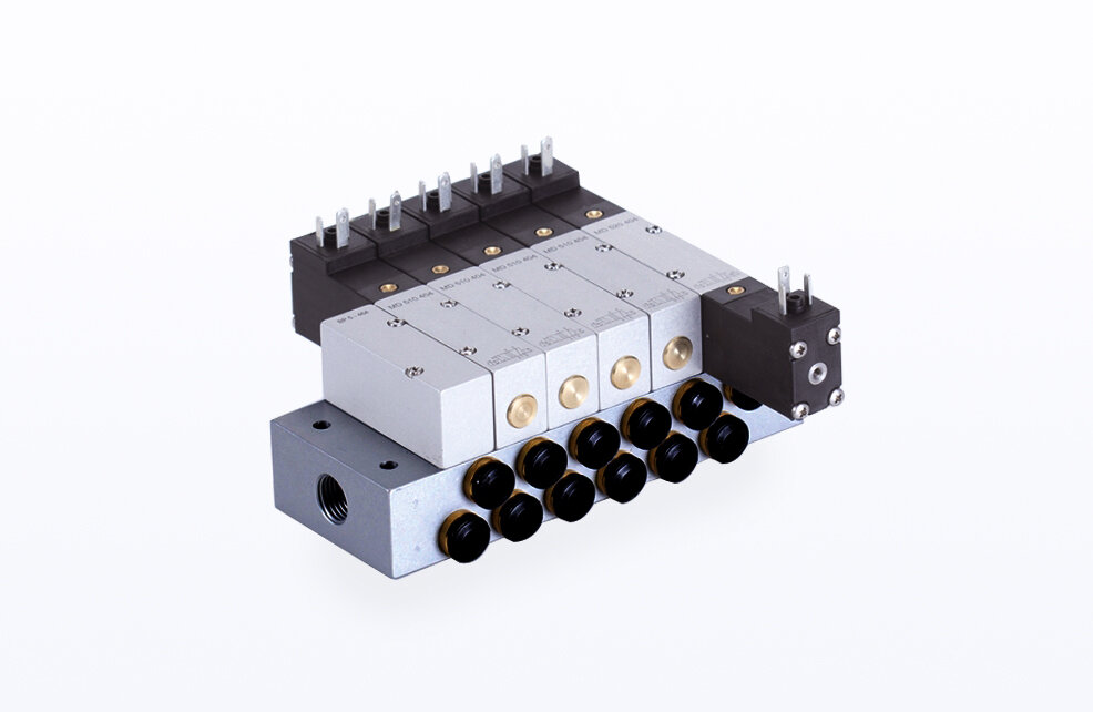 Working ports in the manifold