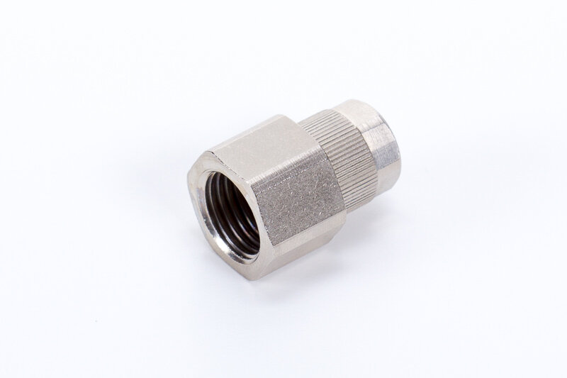 Straight push-on fittings, female thread