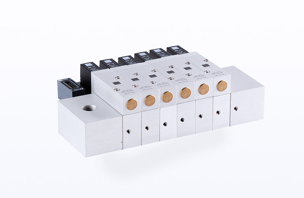 Working ports in the manifold