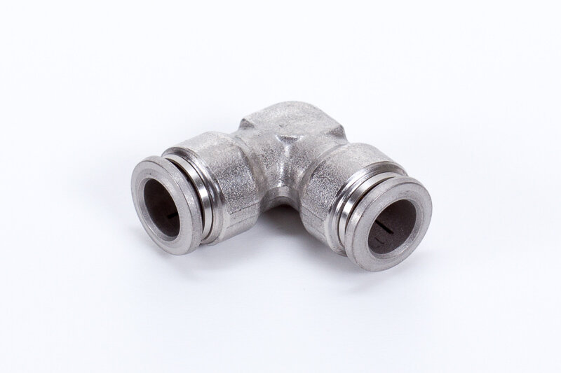 Elbow push-in connectors