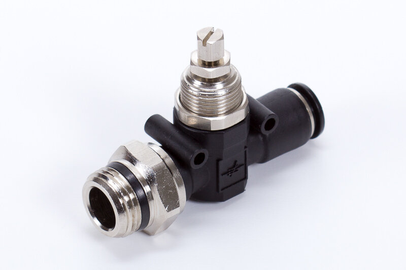 Push-in connections / thread, for screw driver