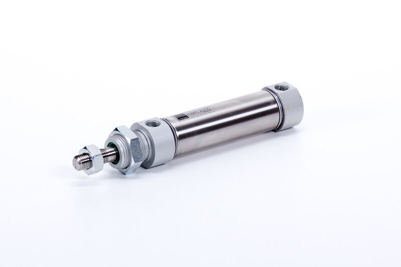 Short end cap with lateral supply port