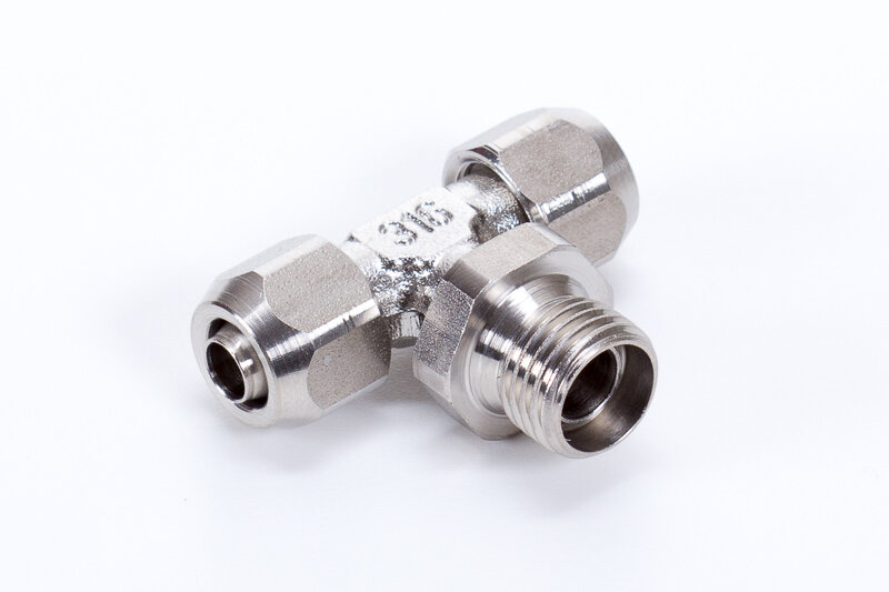 T push-on fittings