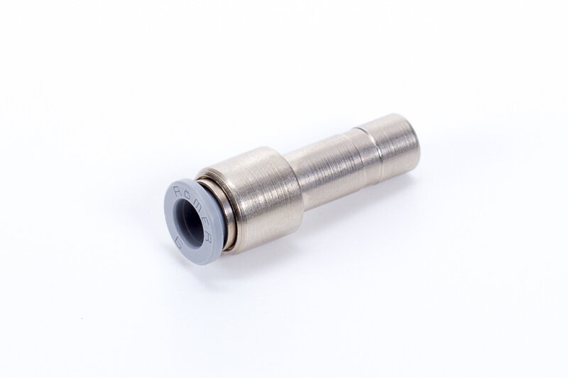 Straight push-in connection (reducing), metal
