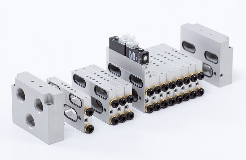 For 3- and 5-way valves / 10 mm width