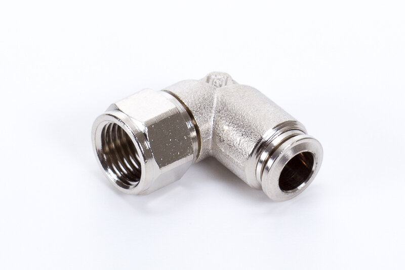 Elbow push-in fittings, female thread