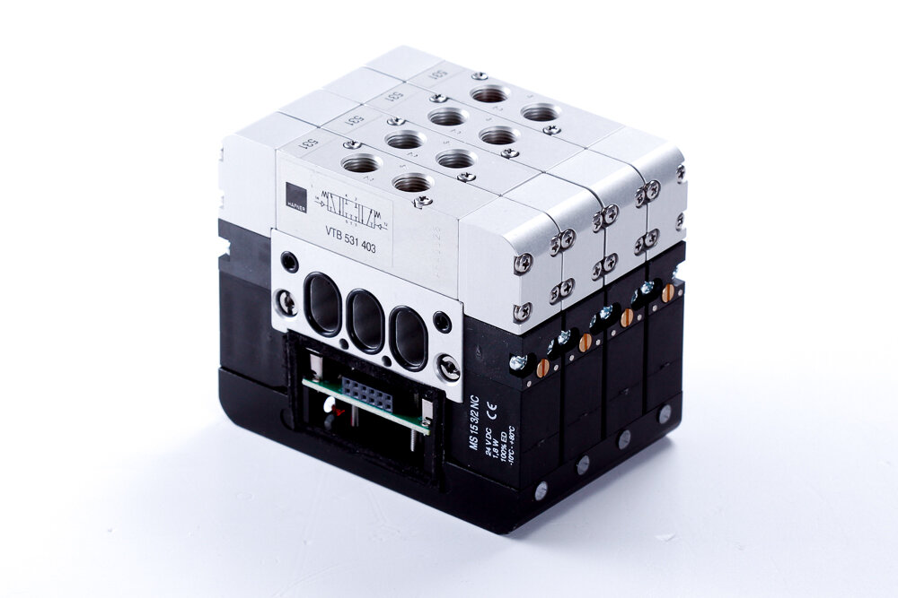 For 16 mm valves (450 l/min)