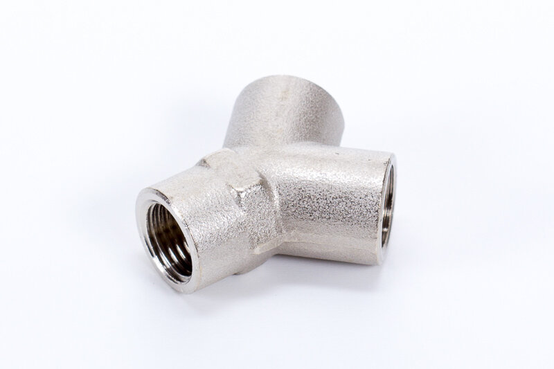 Y pipe joints, 3 x female thread