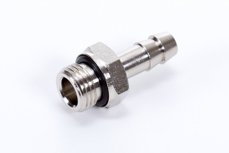 Barbed hose fittings, with O-ring