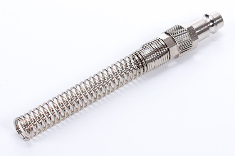 Plugs, push-on, for spiral tube, European profile