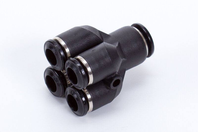 Y-4-fold push-in connectors, PA