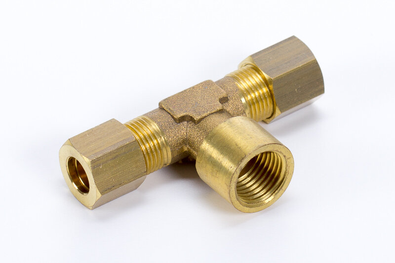 T-compression fittings, female thread