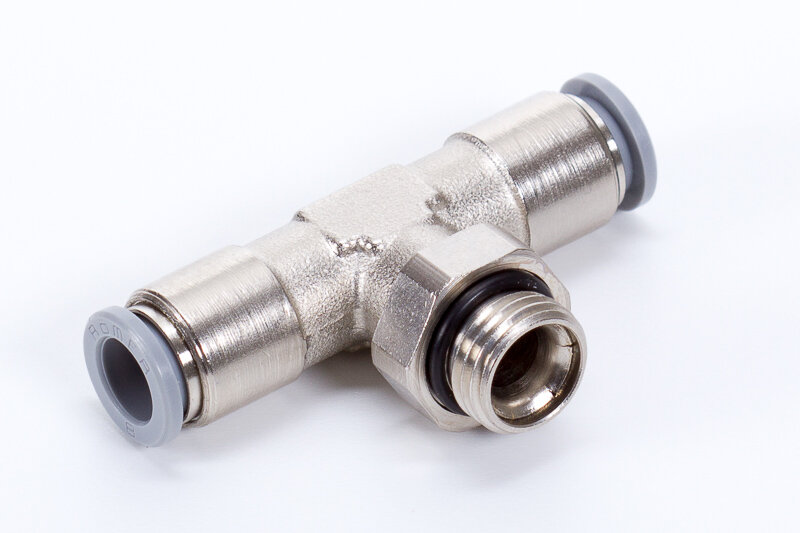 T push-in fittings, metal