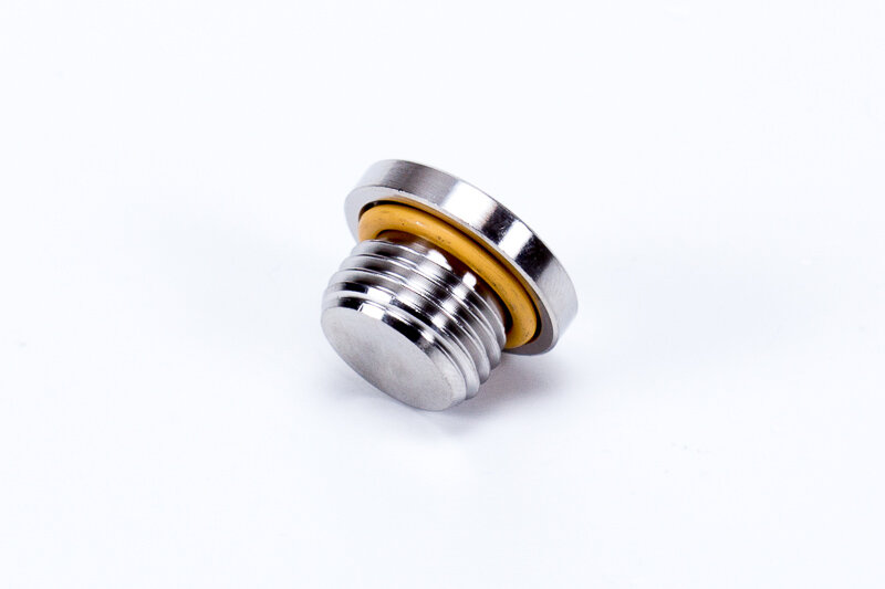 Plugs, with O-ring, cylindrical, hexagon socket