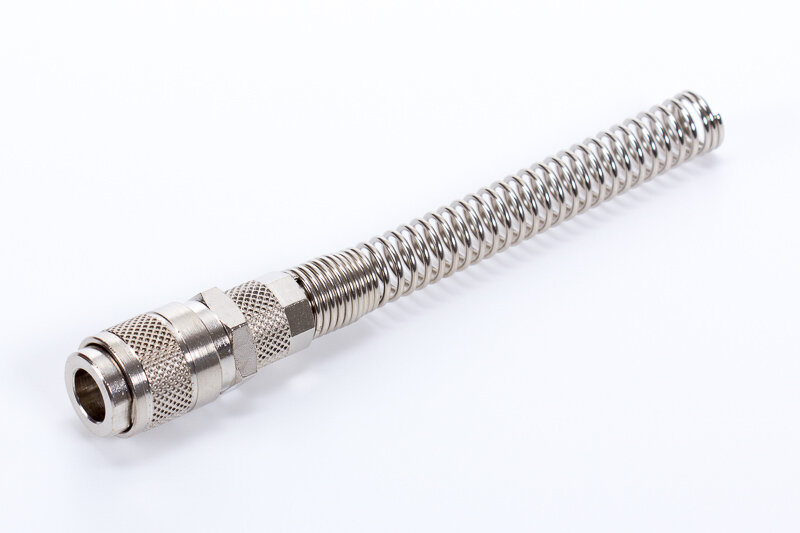 Sockets, push-on, for spiral tube, Mignon profile