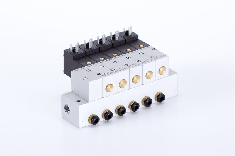 Working ports in the manifold