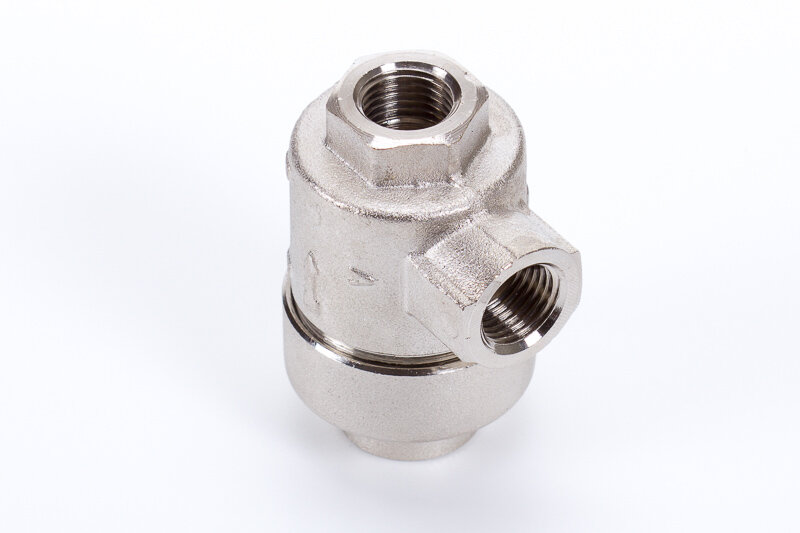 Zinc plated brass