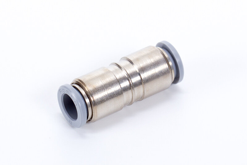 Straight push-in connectors, metal