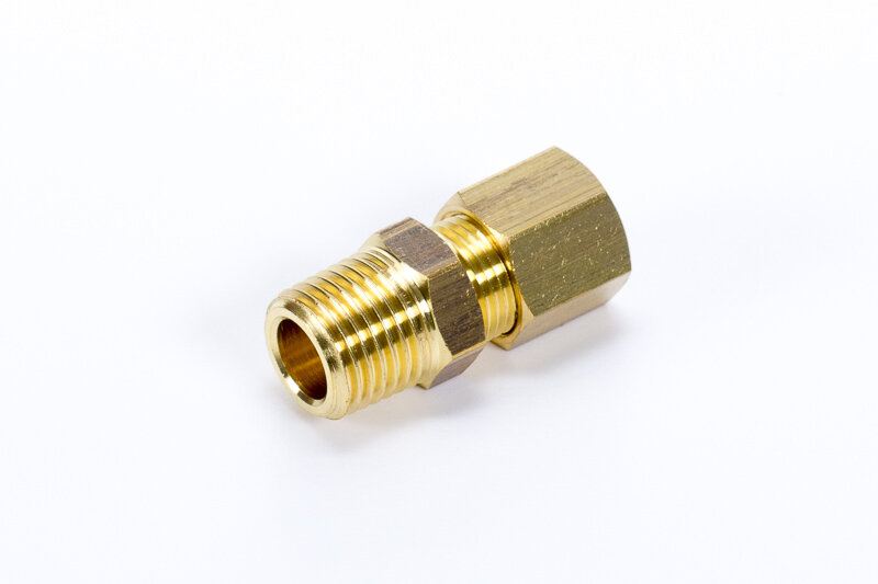 Straight compression fittings, conical